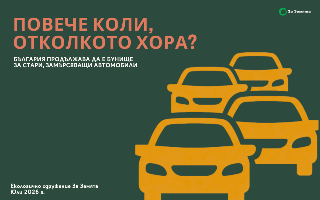 Повече автомобили, отколкото хора в България?